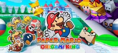 Paper Mario - Вышел перевод Paper Mario: The Origami King - zoneofgames.ru