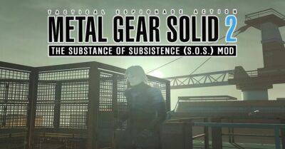 Модификация с камерой от третьего лица для Metal Gear Solid 2 выйдет в ноябре - zoneofgames.ru