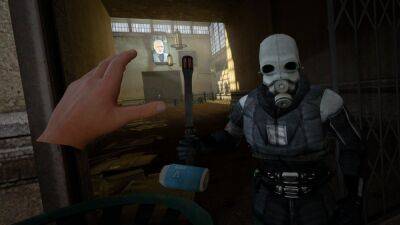 Гордон Фримен - Half-Life 2 готова к виртуальной реальности: вышла бета-версия VR-мода - igromania.ru