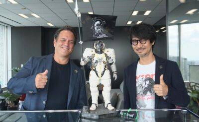 Филипп Спенсер - Хидео Кодзимой - Встретились как-то два гения. Фил Спенсер, похоже, обсудил с Хидео Кодзимой новую игру для Xbox - gametech.ru - Япония - Tokyo