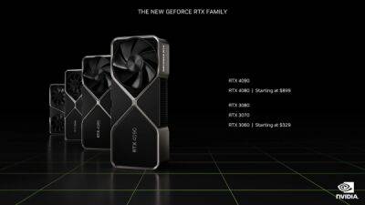Nvidia представила видеокарты третьего поколения RTX - GeForce RTX 4090 и GeForce RTX 4080 - playground.ru