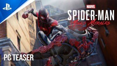 Тизер-трейлер ПК-версии Spider-Man: Miles Morales - playground.ru