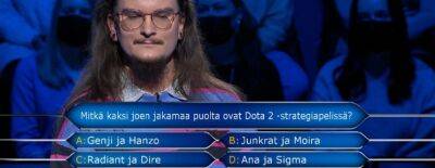 В развлекательном шоу на финском телевидении прозвучал вопрос о Dota 2 - dota2.ru - Монголия