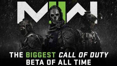 Infinity Ward - Бета-версия Call of Duty: Modern Warfare II стала самой популярной в истории серии - mmo13.ru - Китай