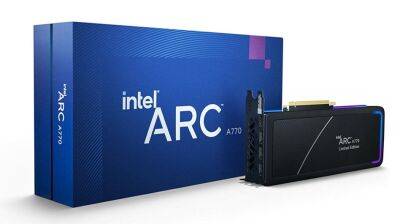 Представлены видеокарты Intel Arc 770. Известна цена и дата выхода - gametech.ru - Швейцария