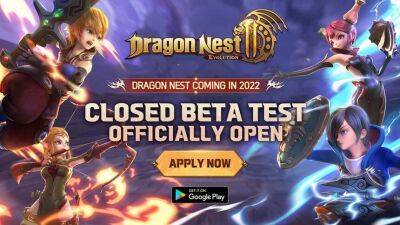 Мобильная MMORPG Dragon Nest 2: Evolution вступила в стадию ЗБТ - mmo13.ru - Китай