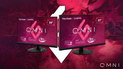 ViewSonic представила линейку игровых мониторов OMNI для казуальных геймеров - cubiq.ru