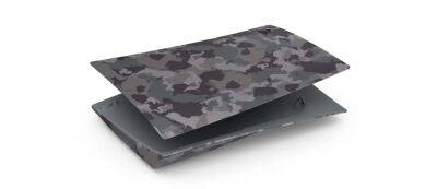 Sony анонсировала DualSense и боковые панели для PlayStation 5 в цвете серого камуфляжа - gamemag.ru