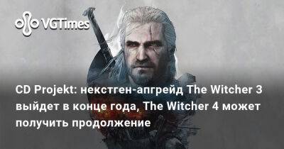Адам Кичиньски - Адам Кичиньски (Adam Kicinski) - CD Projekt: некстген-апгрейд The Witcher 3 выйдет в конце года, The Witcher 4 может получить продолжение - vgtimes.ru