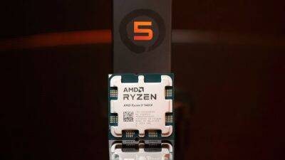 Процессор AMD Ryzen 5 7600X работает на частоте 5,45 ГГц с температурой до 92C в заводских условиях - playground.ru - Сша