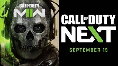 Вся информация о будущем серии Call of Duty появиться 15 сентября - lvgames.info
