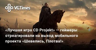 «Лучшая игра CD Projekt» — геймеры отреагировали на выход мобильного проекта «Шевелись, Плотва!» - vgtimes.ru