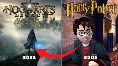 Гарри Поттер - Джоан Роулинг - Энтузиаст опубликовал раннее сравнение Hogwarts Legacy с прошлыми играми о Гарри Поттере - playground.ru