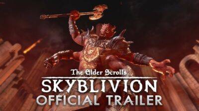 Создатели фанатского ремейка Oblivion на движке Skyrim представили новый трейлер и сообщили примерные сроки выхода - playground.ru