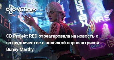 Bunny Marthy - CD Projekt RED отреагировала на новость о сотрудничестве с польской порноактрисой Bunny Marthy - vgtimes.ru