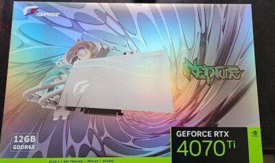 В Китае начали продавать видеокарты GeForce RTX 4070 Ti - playground.ru - Китай