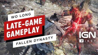 Новый ролик Wo Long: Fallen Dynasty демонстрирует высокоуровневый геймплей и эпическую битву с боссом - playground.ru - Китай