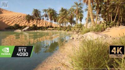 Выпущена демоверсия Unreal Engine 5.1 Dune Desert Landscape, которая доводит NVIDIA RTX 4090 до предела - playground.ru