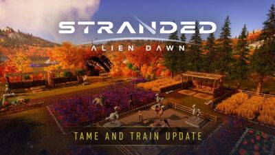 Stranded: Alien Dawn получила обновление Tame and Train - lvgames.info