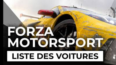 Forza Motorsport - Для Forza Motorsport официально подтвердили более сотни автомобилей - lvgames.info