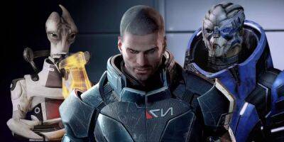 Фанат Mass Effect создал уморительное видео, представляющее всех спутников Шепарда - playground.ru