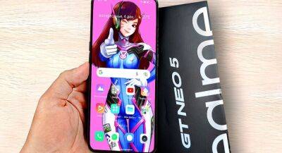 Смартфон Realme GT Neo5 с зарядкой на 240 Вт покажут в начале февраля - app-time.ru - Китай