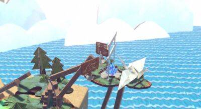 Origami Paradise Landscape использует наработки Paper Mario - app-time.ru