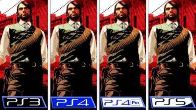 Red Dead Redemption сравнили на консолях PlayStation после обновления с 60 FPS для PS5 - playground.ru