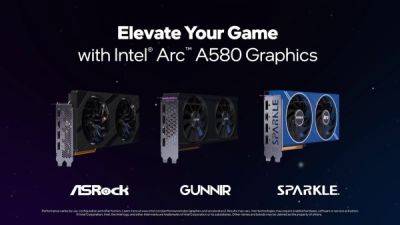 Intel представила видеокарту Arc A580 за 179 долларов - playground.ru
