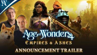 Paradox Interactive и Triumph Studios анонсировали дополнение Empires & Ashes для Age of Wonders 4 - playground.ru