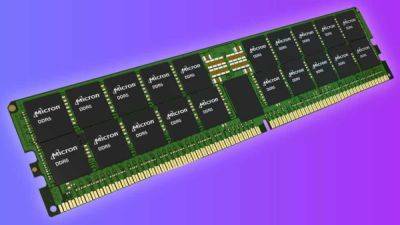 Micron начинает выпускать высокоскоростную память DDR5 7200 МТ/с с использованием технологии 1B - playground.ru
