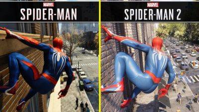 Подробное сравнение графики между Spider-Man Remastered и Spider-Man 2 - playground.ru - Нью-Йорк