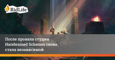 После провала студия Harebrained Schemes снова стала независимой - ridus.ru