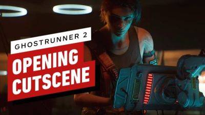 Разработчики Ghostrunner 2 представили вступительную кат-сцену - playground.ru