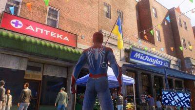 Один из районов в Marvel's Spider-Man 2 переполнен украинскими вывесками: красивые фото - games.24tv.ua - Украина - Одесса