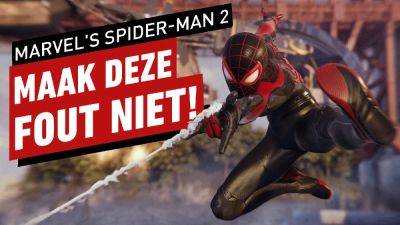 Marvel's Spider-Man 2: Tips voordat je gaat beginnen met de game - ADV - ru.ign.com