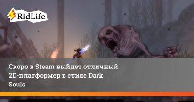 Скоро в Steam выйдет отличный 2D-платформер в стиле Dark Souls - ridus.ru - Sanctuary