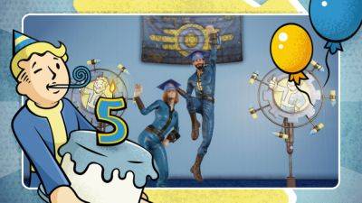 Fallout 76 отмечает 5-летие бесплатными выходными с наградами - trashexpert.ru