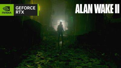 NVIDIA выпустила новый трейлер Alan Wake 2, демонстрирующий полную трассировку лучей и DLSS 3.5 - playground.ru