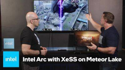 Intel демонстрирует возможности интегрированной графики процессора Meteor Lake с технологией XeSS в Dying Light 2 - playground.ru