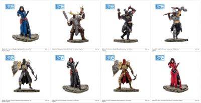 На распродаже товаров BlizzCon 2023 можно приобрести фигурки с героями Diablo IV от McFarlane Toys - noob-club.ru