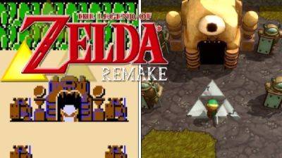 Фанат выпустил бесплатный 3D-ремейк The Legend of Zelda для NES на Unreal Engine 4 - playground.ru