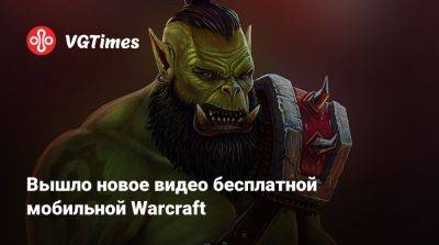 Вышло новое видео бесплатной мобильной Warcraft - vgtimes.ru