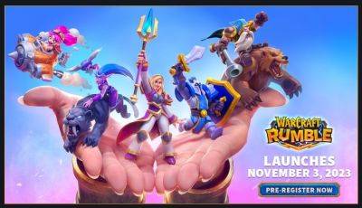 Запуск Warcraft Rumble назначен на 3 ноября - lvgames.info