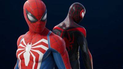 Майлз Моралес - Питер Паркер - В сети появился скриншот с костюмами Marvel's Spider-Man 2 - playground.ru
