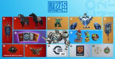 В продажу поступила «Коллекция BlizzCon» с цифровыми бонусами для игр Blizzard в честь BlizzCon 2023 - noob-club.ru