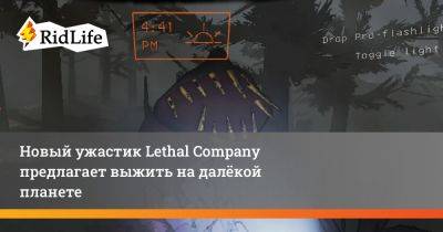 Новый ужастик Lethal Company предлагает выжить на далёкой планете - ridus.ru