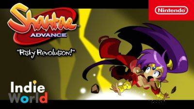 Анонсирован двухмерный платформер Shantae Advance: Risky Revolution для Nintendo Switch - playground.ru