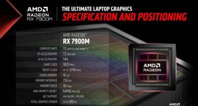 AMD Radeon RX 7900M обошла NVIDIA RTX 4090 в тестах Vulkan - playground.ru