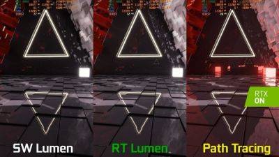 Новое видео Unreal Engine 5.3 сравнивает трассировку пути и Lumen - playground.ru